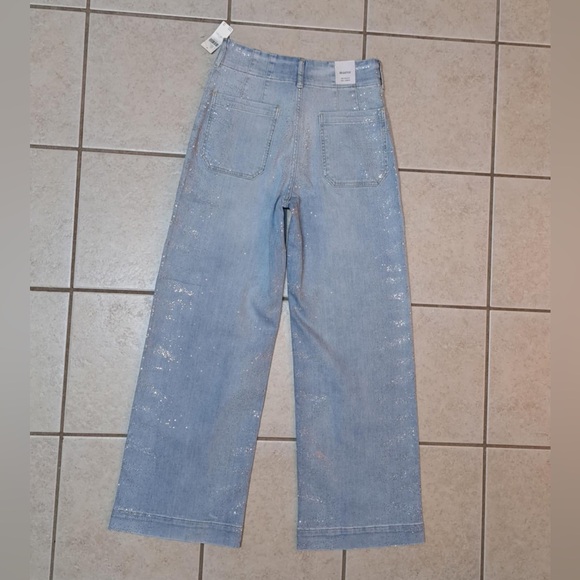 Maeve (Anthropologie) "The Colette Full-Length Sparkle Jeans" - Picture 10 of 12